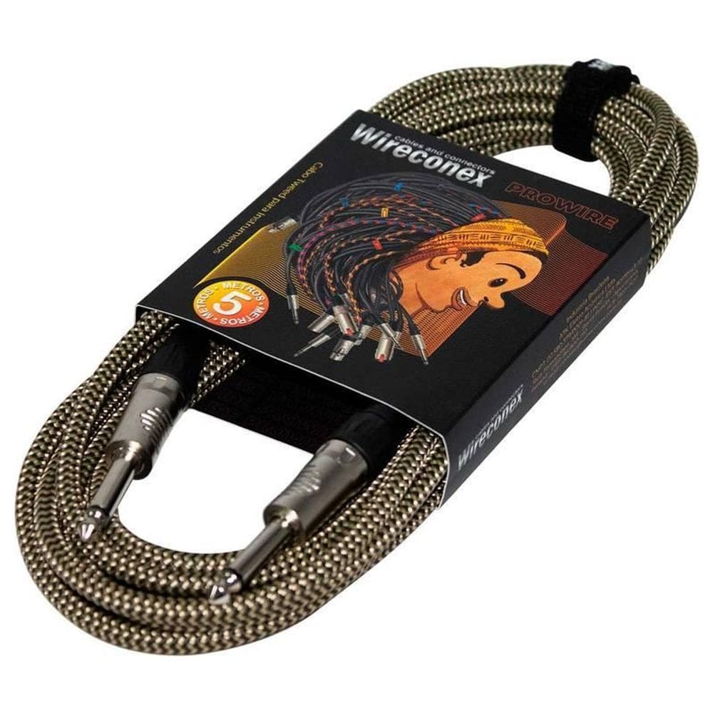 Cabo Instrumentos P10 Tweed Wci-Gg 05 5 Metros Dourado