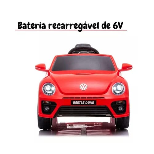 Volkswagen Beetle Dune Carrito Beetle Para Bebe Carro Elétrico