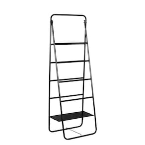 Cabideiro Versátil para Quarto Design Clean Preto