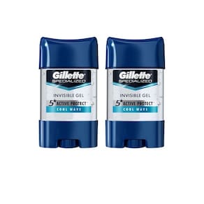 Desodorante Gel Antitransp Gillette Cool Wave 82G-Kit2Un