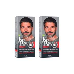 Coloração Keraton Men Cast Claro - Kit Com 2Un