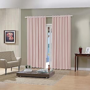 Cortina Sala / Quarto Blackout 100% 2,6 X 2,3M Bella Janela