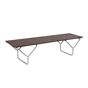 Banco para Jardim 3 Lugares Valence Marrom