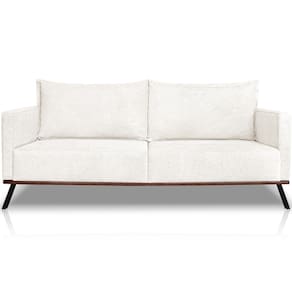 Sofa Aya 3 Lugares Para Sala De Estar 220cm Boucle 3300 Ezz