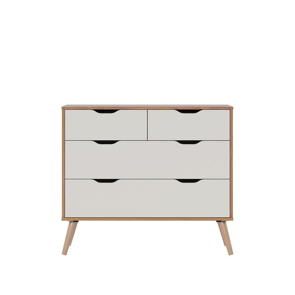 Comoda 4 Gavetas M-101 Colibri Home Freijo Off White
