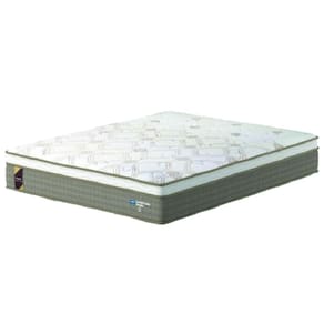Colchão Casal King Molas Ensacadas Guarda Costas Alameda 193x203x30cm Marrom/Branco Probel