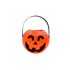 BALDEBÓBORA (3 unidades) - balde abobora de halloween