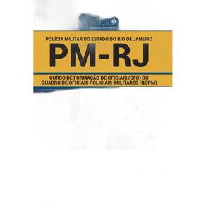Apostila Pm Rj - Curso De Formação De Oficiais - Cfo Pm