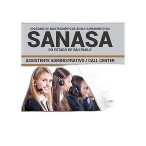 Apostila SANASA 2019 Analista Administrativo / Call Center