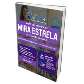 Apostila Prefeitura Mira Estrela Sp - Peb I Ensino Infantil