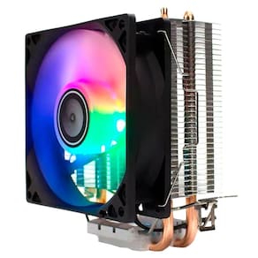 Air Cooler Brazil Pc, 2 Heatpipe, Led, 100W, Preto - Cl-Sa90