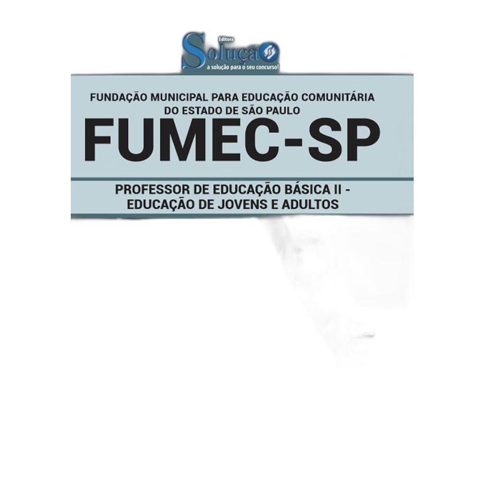 Apostila Peb 2 Fumec Sp - Educação De Jovens E Adultos