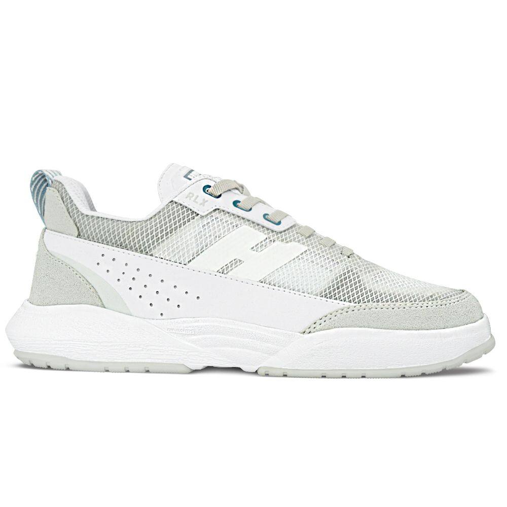Tênis Hocks Rlx Hum Unissex Sintético Brilhante | Branco