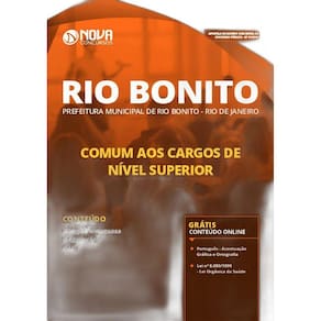 Apostila Rio Bonito Rj 2019 - Comum Cargos De Nível Superior