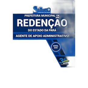Apostila Redenção Pa - Agente 1 - Auxiliar De Secretaria