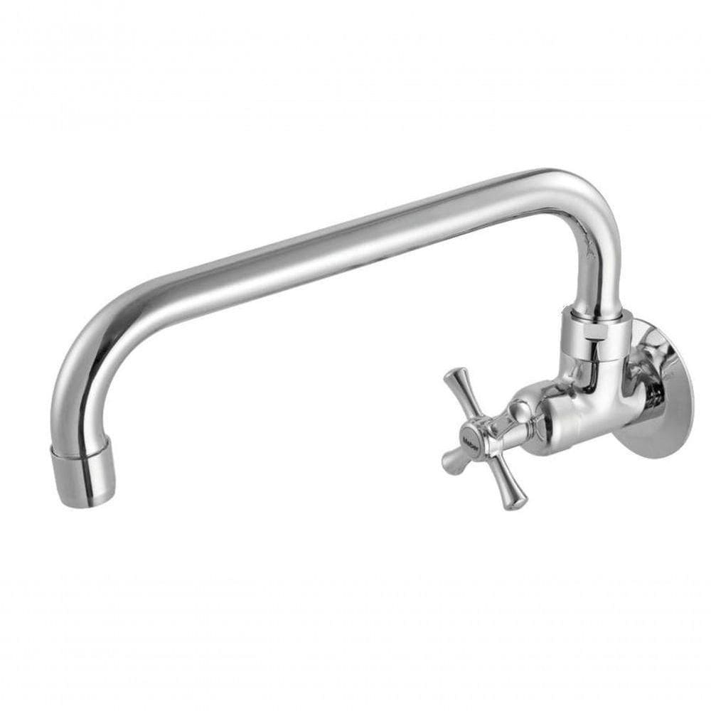 Torneira Para Cozinha De Parede Bica Móvel 1166 Tetra Meber