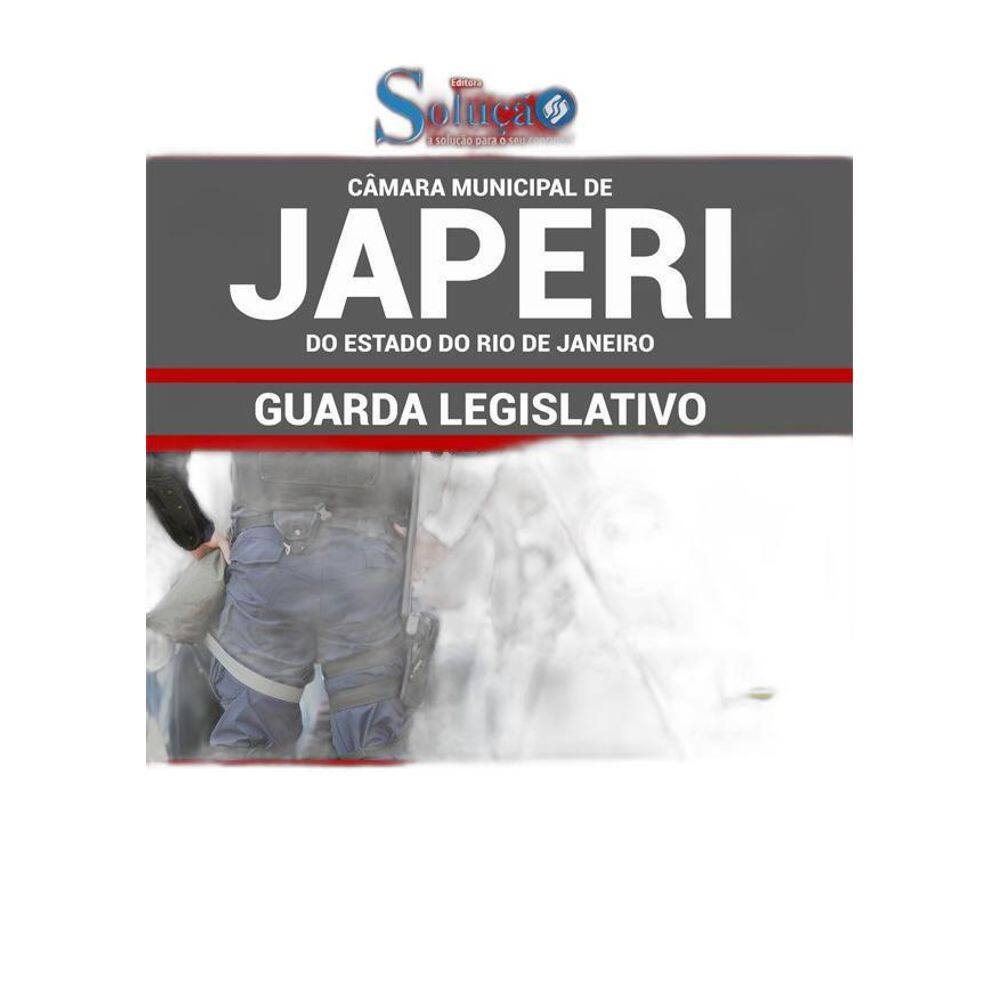 Apostila Câmara Municipal Japeri Rj - Guarda Legislativo