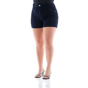 Shorts Jeans Feminino Arauto Hot Pants Megaflex