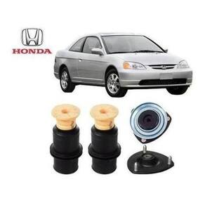 Coxim Batente Coifa Dianteiro Honda Civic 2003 2004 2005 2006