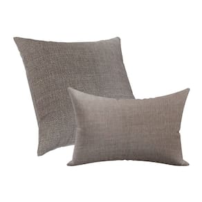 Kit Capas De Almofadas Decorativa 50x50cm e 30x50cm Nude