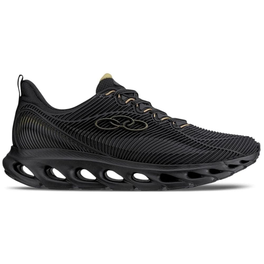 Tênis Olympikus Perfect 4 Masculino Preto Dourado