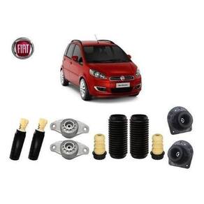 4 Kit Coxim Batente Dianteiro Traseiro Fiat Idea 2013 2014 2015 2016