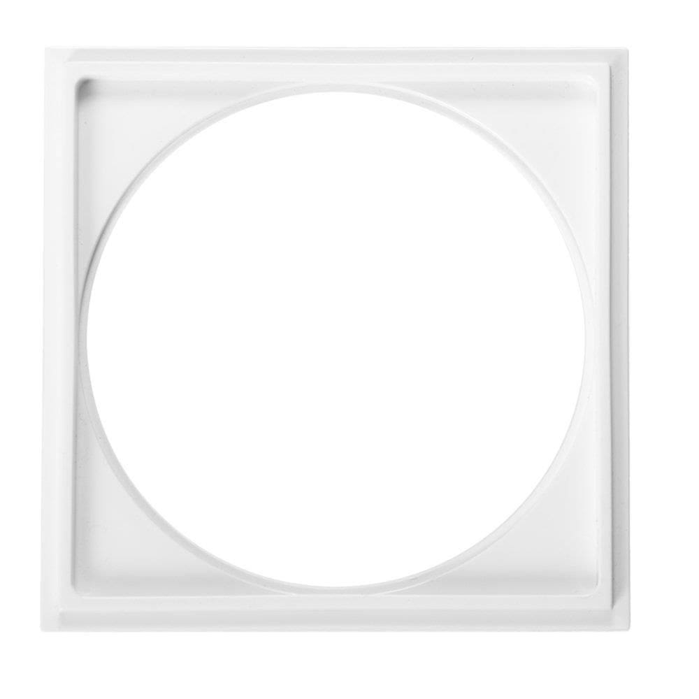 Porta Grelha Quadrada Astra Branca 9,4x9,4cm