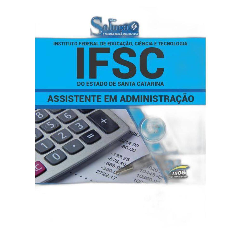 Apostila Concurso IFSC 2019  Assistente em Administração