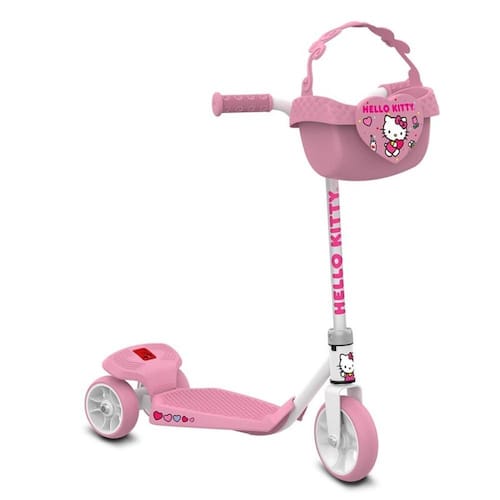 imagem-Patinete Hello Kitty Infantil 3 Rodas Bandeirante - 3342
