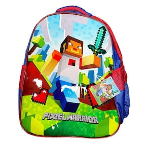 Mochila De Alças Escolar Pixiel Warrior Menino
