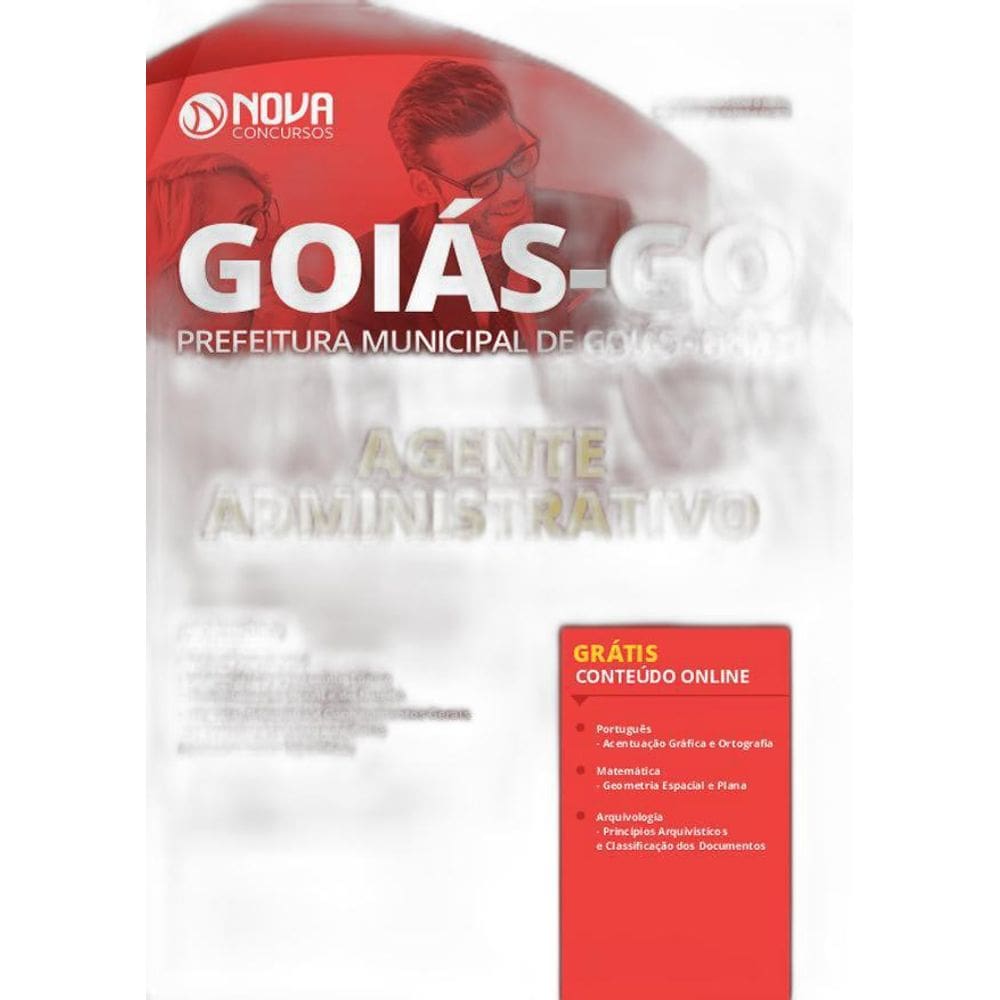 Apostila Prefeitura Goiás Go - Agente Administrativo