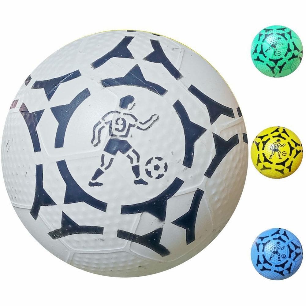 Kit 30 Bolas De Vinil Bico De Jaca Futebol Vazia 120G