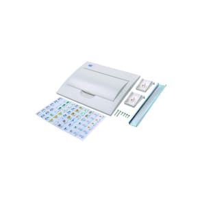 Kit Reposição Tampa Do Quadro De Distribuicao Embutir Branca 12 Minidisjuntores - Weg