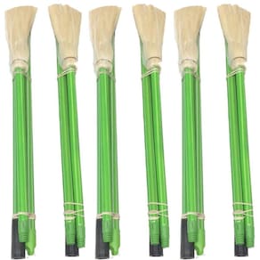 Kit Com 6 Vassouras Limpa Teto Com Cabo Montável 3 Partes