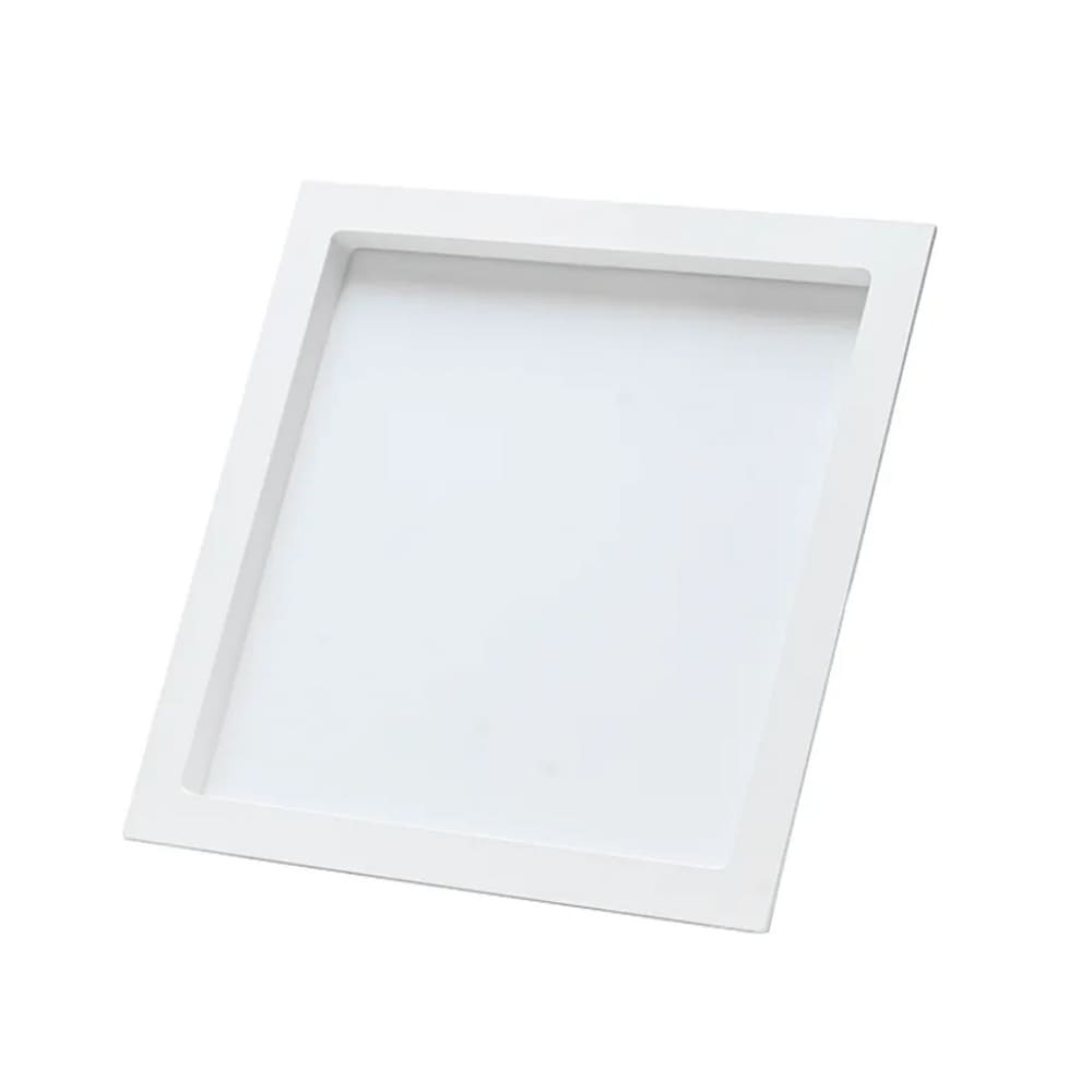 Painel Led Comfort Quadrado De Embutir 2700K 24W Branco Fosco Bivolt - Avant