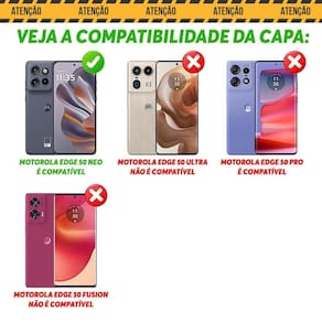 Capa Capinha Case Para Motorola Moto Edge 50 Neo - Protetora