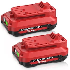 Bateria OHYES BAT 20V 3.0Ah de substituição de íon de lítio, pacote com 2 unidades