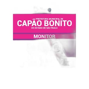 Apostila Prefeitura Capão Bonito SP 2019  Monitor