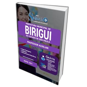 Apostila Prefeitura Birigui Sp - Professor Auxilia