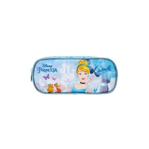 Estojo Escolar Simples Cinderela Disney 13095