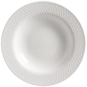 Conjunto Com 6 Pratos Fundo Satin White 25Cm