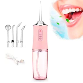 Aparelho Bucal Elétrico 3 Em 1 Jato Potente Limpeza Dental