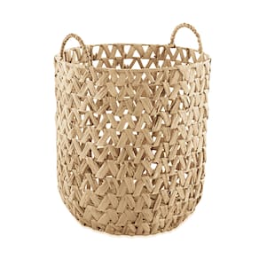 Cesto Decorativo em Fibra Natural 42cm 13105G Mart