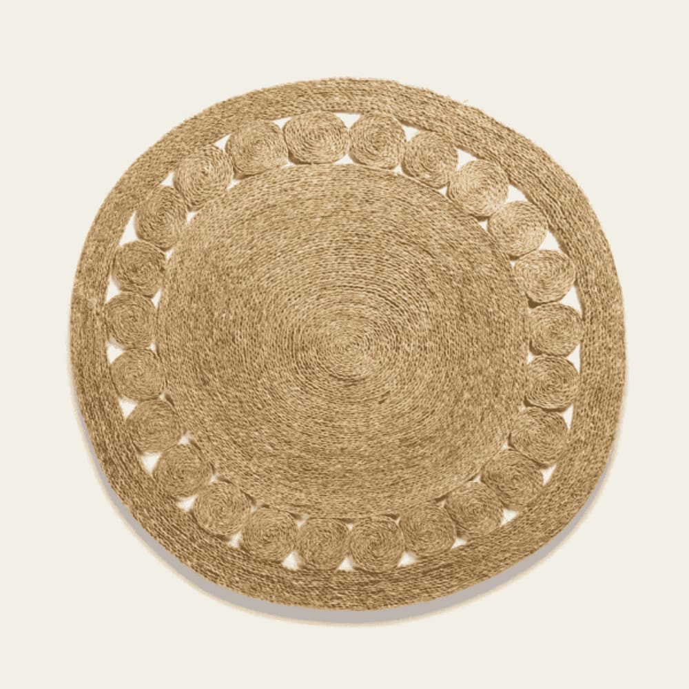 Tapete Decorativo de Fibra Natural 190cm 14646 Mart