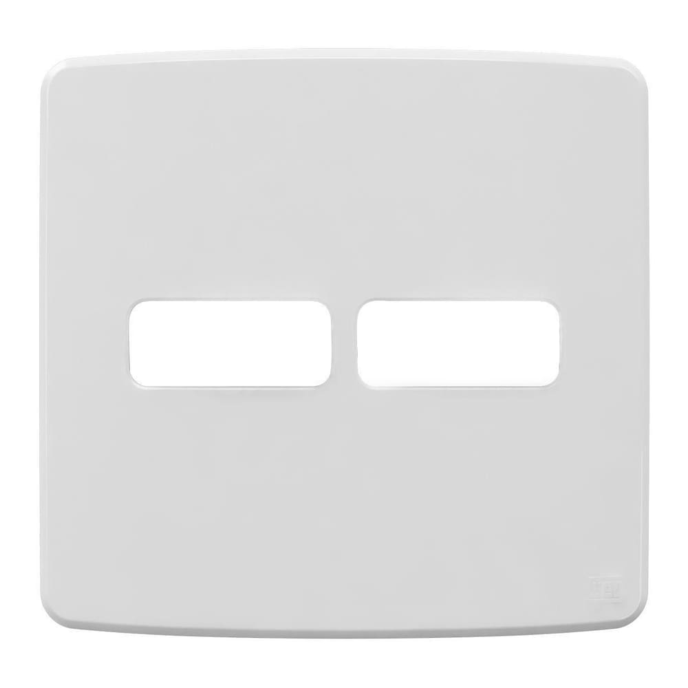 Placa 4X4 2 Posições Branco Compose - Weg