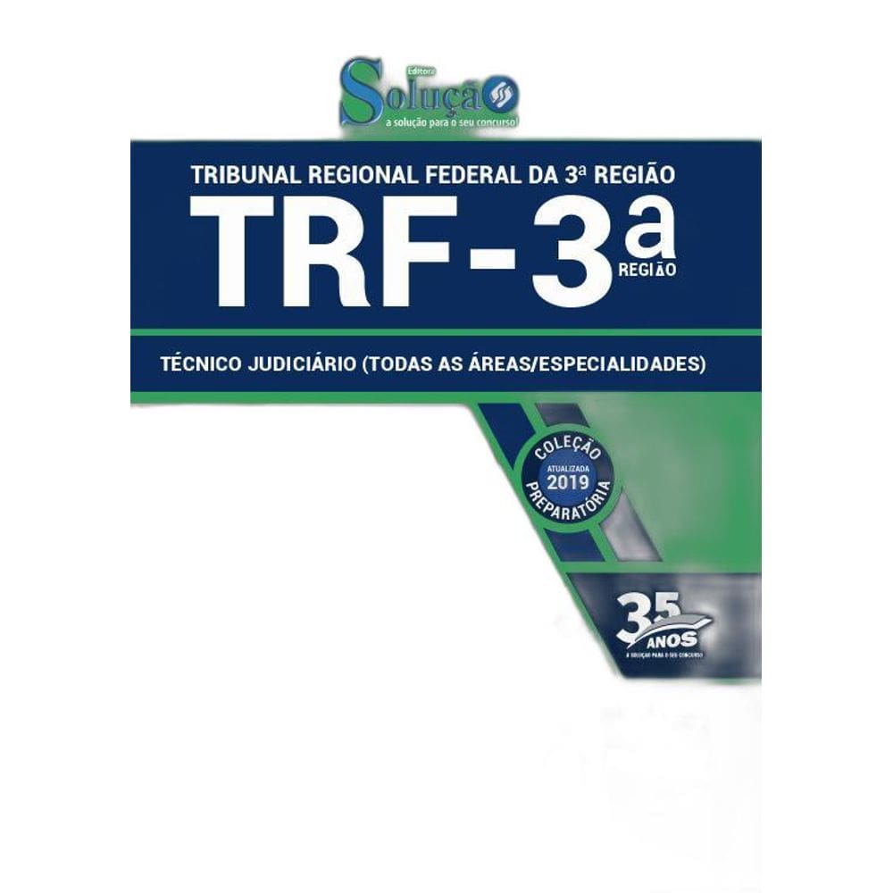 Apostila Trf 3ª Região - Técnico Judiciário Comum