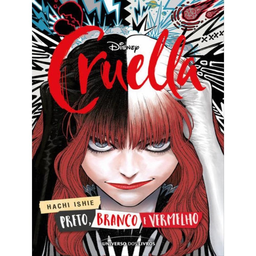 Cruella: Preto, Branco, Vermelho