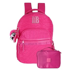 Kit 2 Rebecca Bonbon Escolar Mochila Costas E Estojo
