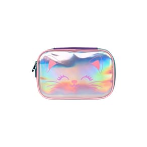 Estojo Box Escolar Tween Gatinho Holográfico 13963