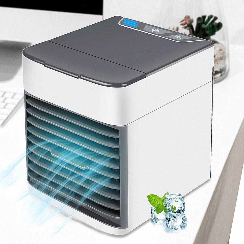 Ar Condicionado Portátil Mini Ventilador Usb Refrescar O